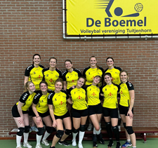 Dames 2 gesponsord door Bolletjescafe de Klok